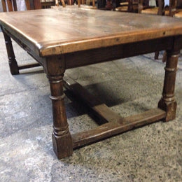 French Provincial Oak Large Coffee Table