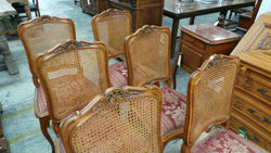 Set of Six French Louis XV style Chairs | Antique & Vintage | Moonee Ponds Antiques | Australia Wide Delivery