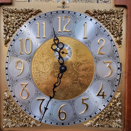 Howard Miller Grandfather "The Durham" Clock Model 610-292. In good original condition and comes with original directions, warranty card and registration card.