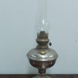 Vintage Metal Oil Lamp