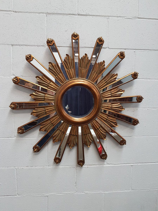 Gilt Star Decorative Mirror