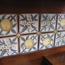 English Walnut Hall Stand
