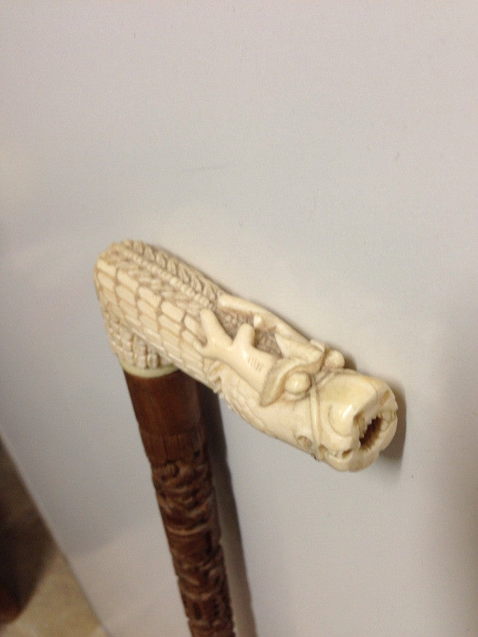 Antique Chinese Walking Stick | Antique & Vintage | Moonee Ponds Antiques | Australia Wide Delivery