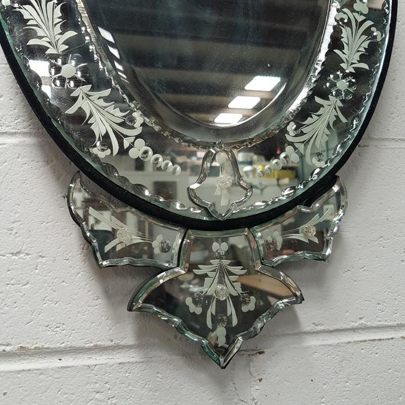 Venetian Oval Mirror | Antique & Vintage | Moonee Ponds Antiques | Australia Wide Delivery