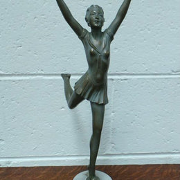 Art Deco Sculpture By La Danseuse