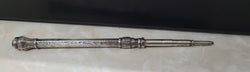 Interesting Sterling Silver & Amethyst Propelling & Extending Pencil | Antique & Vintage | Moonee Ponds Antiques | Australia Wide Delivery
