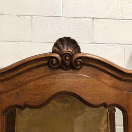 French Oak Louis XV Style Vitrine