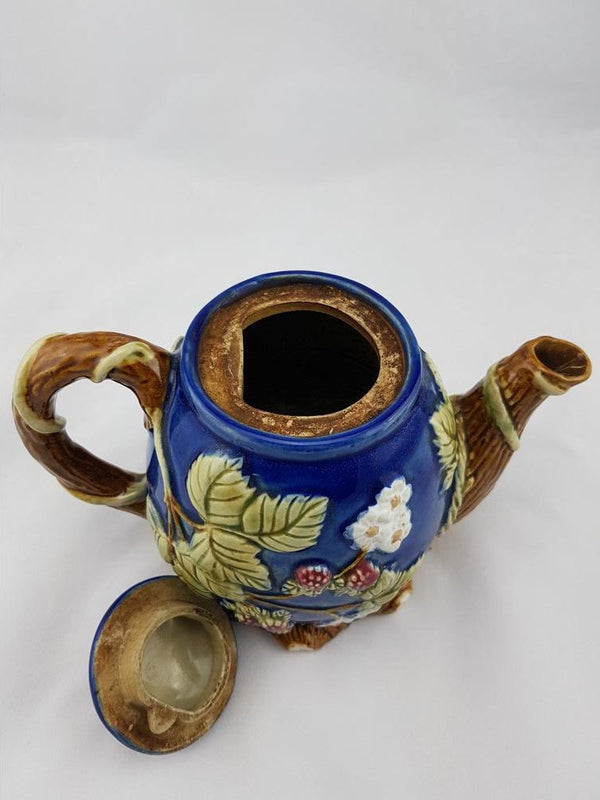 Victorian Majolica Teapot