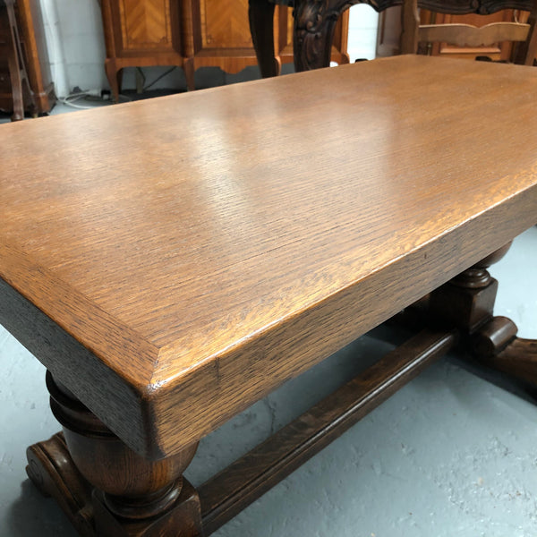 Superb French Oak Coffee Table