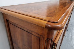 French Walnut Louis XV Style Three Door Sideboard | Antique & Vintage | Moonee Ponds Antiques | Australia Wide Delivery