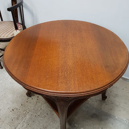 French Oak Coffee Table-3