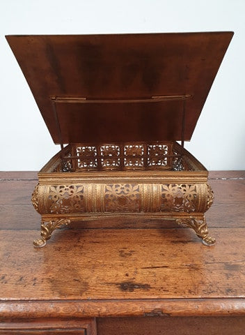Rare French 19th Century Bronze Bible-Book Stand | Antique & Vintage | Moonee Ponds Antiques | Australia Wide Delivery