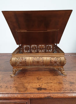 Rare French 19th Century Bronze Bible-Book Stand | Antique & Vintage | Moonee Ponds Antiques | Australia Wide Delivery