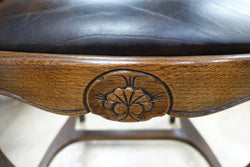 Set Of 6 French Oak Upholstered Chairs-1 | Antique & Vintage | Moonee Ponds Antiques | Australia Wide Delivery