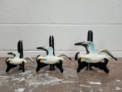Set of Three Vintage Ceramic Wall Hanging Seagulls | Antique & Vintage | Moonee Ponds Antiques | Australia Wide Delivery