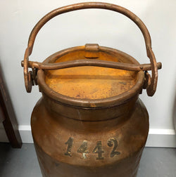 French Antique Copper Milk Can | Antique & Vintage | Moonee Ponds Antiques | Australia Wide Delivery