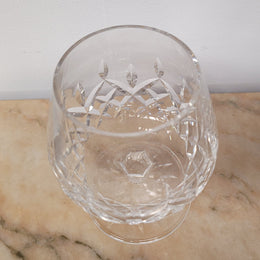 Waterford “Lismore” Crystal Brandy Balloon Glass