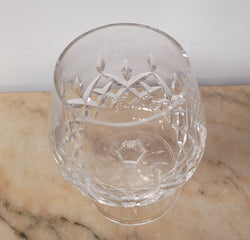 Waterford “Lismore” Crystal Brandy Balloon Glass | Antique & Vintage | Moonee Ponds Antiques | Australia Wide Delivery