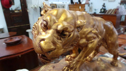 French Gilt Clock | Antique & Vintage | Moonee Ponds Antiques | Australia Wide Delivery