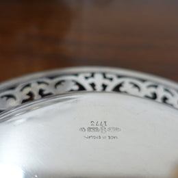 Three Tier Silver Plated Cake Stand