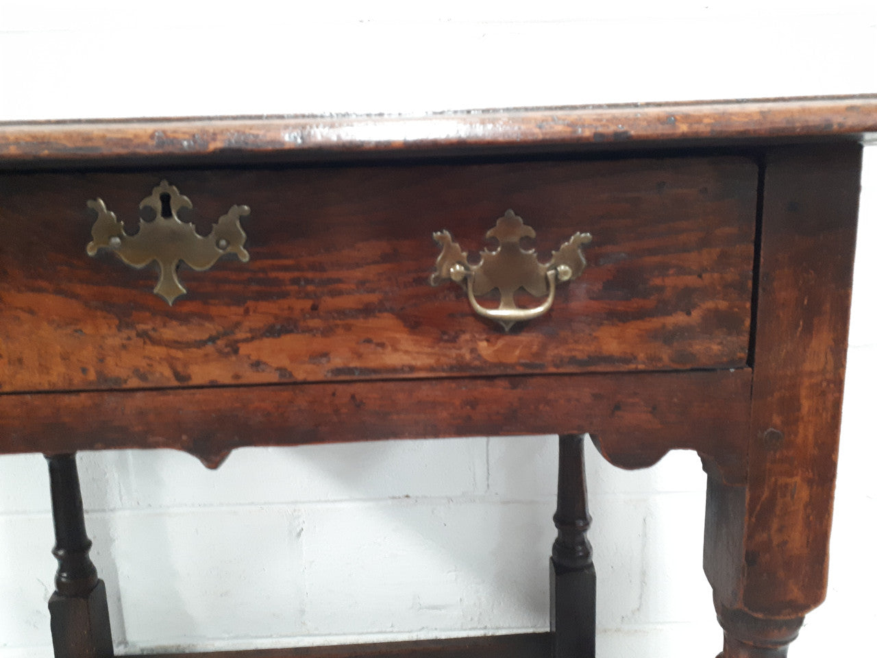 A Late 18th Century French Oak Side Table With Drawer | Antique & Vintage | Moonee Ponds Antiques | Australia Wide Delivery