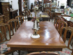 Set Of Six French Upholstered Dining Chairs | Antique & Vintage | Moonee Ponds Antiques | Australia Wide Delivery