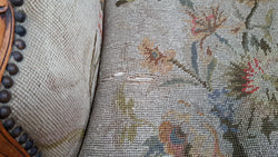 French Wing Back Tapestry Arm Chair | Antique & Vintage | Moonee Ponds Antiques | Australia Wide Delivery