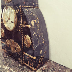 French Art Deco Mantle Clock | Antique & Vintage | Moonee Ponds Antiques | Australia Wide Delivery
