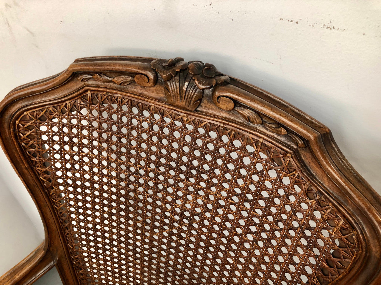 Beautiful Pair Of French Walnut Cane Chairs | Antique & Vintage | Moonee Ponds Antiques | Australia Wide Delivery
