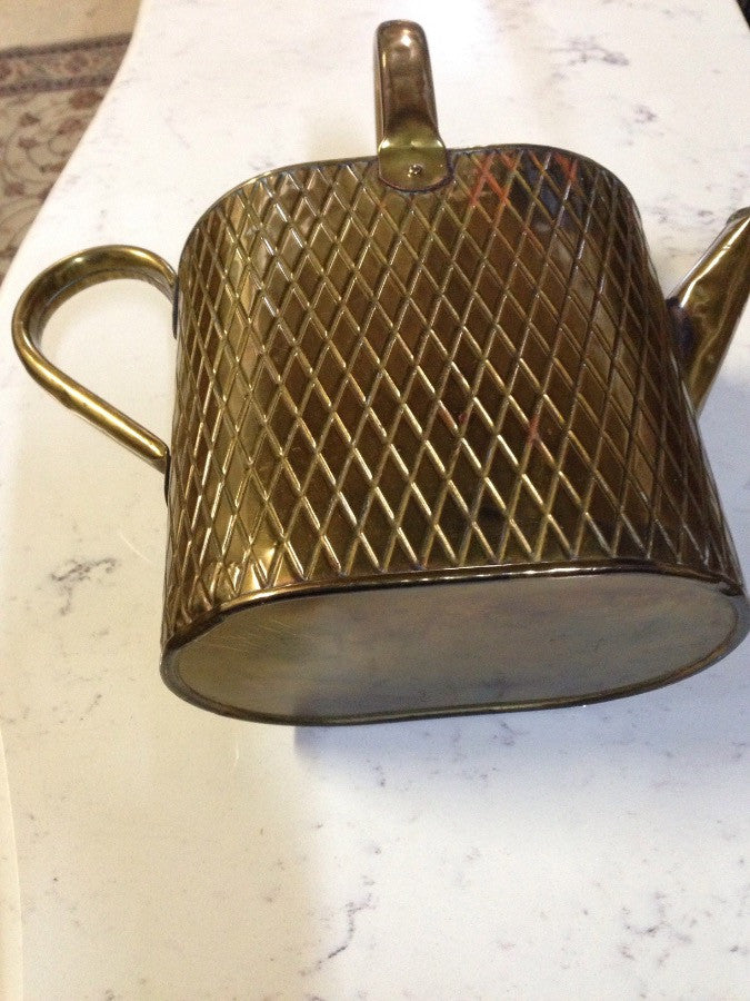 Antique Brass Watering Can | Antique & Vintage | Moonee Ponds Antiques | Australia Wide Delivery