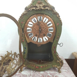 Rare Original 19th Century Bronze Hand Painted And Lacquered Mantel Clock | Antique & Vintage | Moonee Ponds Antiques | Australia Wide Delivery