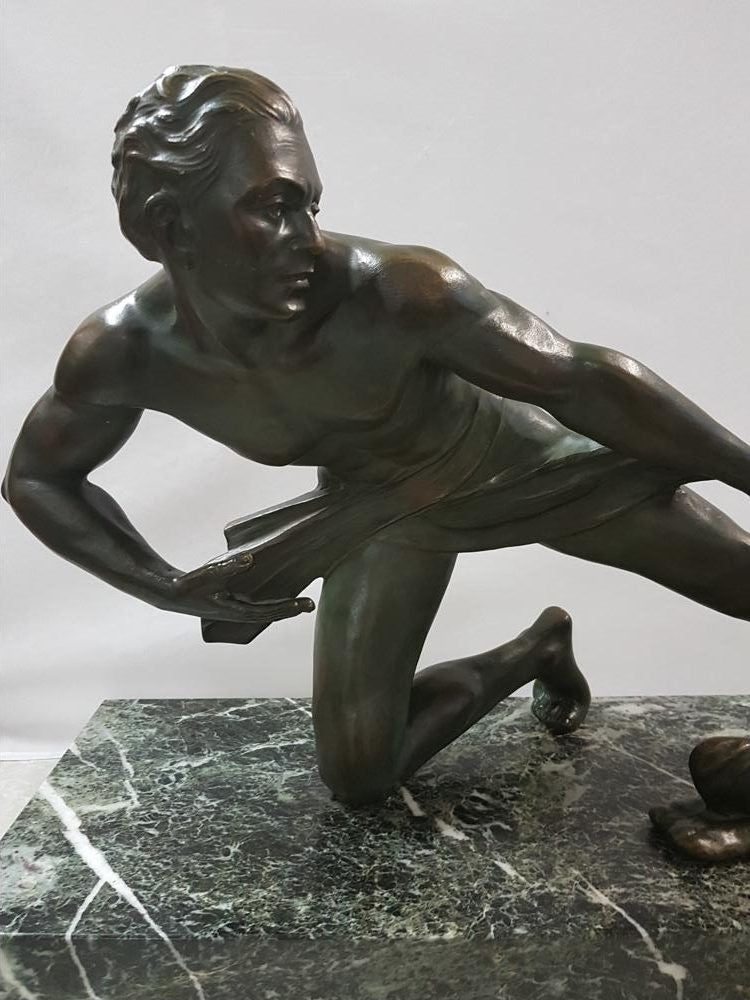Art Deco Bronze Statue-1 | Antique & Vintage | Moonee Ponds Antiques | Australia Wide Delivery