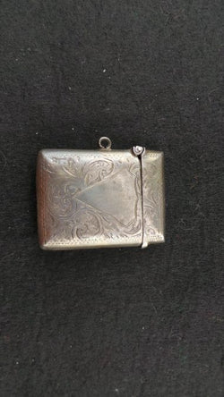 Antique Birmingham Silver Hallmarked Vesta Case | Antique & Vintage | Moonee Ponds Antiques | Australia Wide Delivery