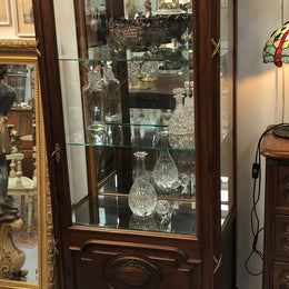 Superb French Oak Vitrine