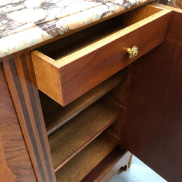 Antique French Louis XIV Style Walnut Sideboard