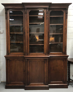 Amazing Six Door Oak English Bookcase | Antique & Vintage | Moonee Ponds Antiques | Australia Wide Delivery