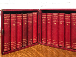 Late Victorian Boxed Collection Shakespeare's Works In Twelve Volumes | Antique & Vintage | Moonee Ponds Antiques | Australia Wide Delivery