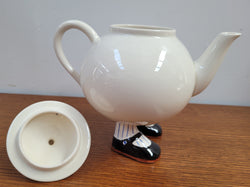 Vintage Walking Feet Teapot Wearing Mary Jane Shoes Marked Lustre Carlton Ware | Antique & Vintage | Moonee Ponds Antiques | Australia Wide Delivery