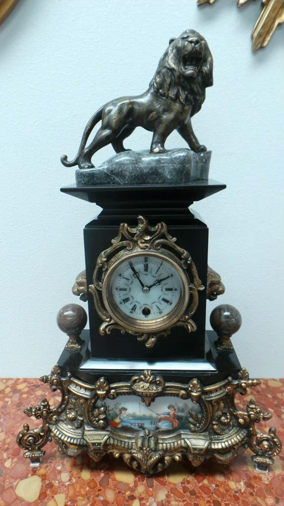 Antique French Style Mantle Clock