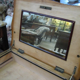 French Mahogany Louis XV Style Sewing Table