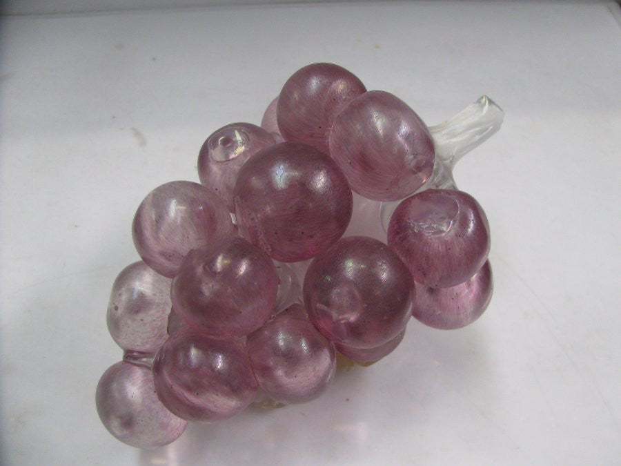 Pink Murano Glass Grapes