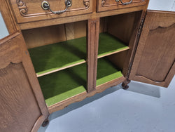 French Oak Louis XV Style Side Cabinet | Antique & Vintage | Moonee Ponds Antiques | Australia Wide Delivery