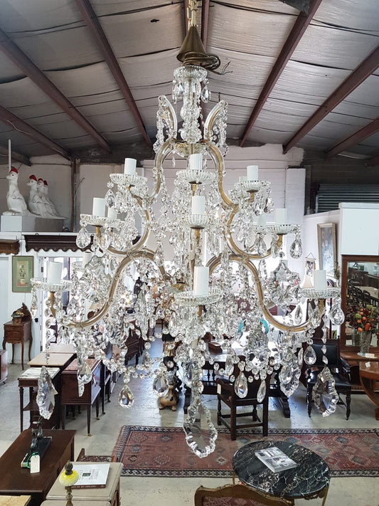 French Parisian Cage Chandelier