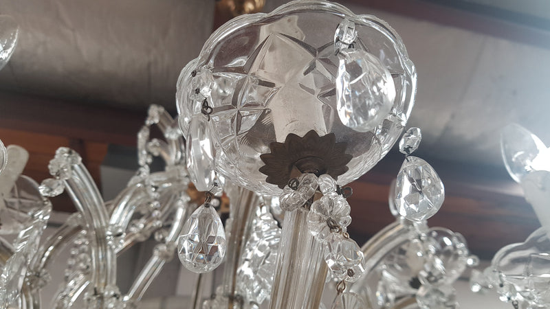 Fine French Parisian Crystal Chandelier