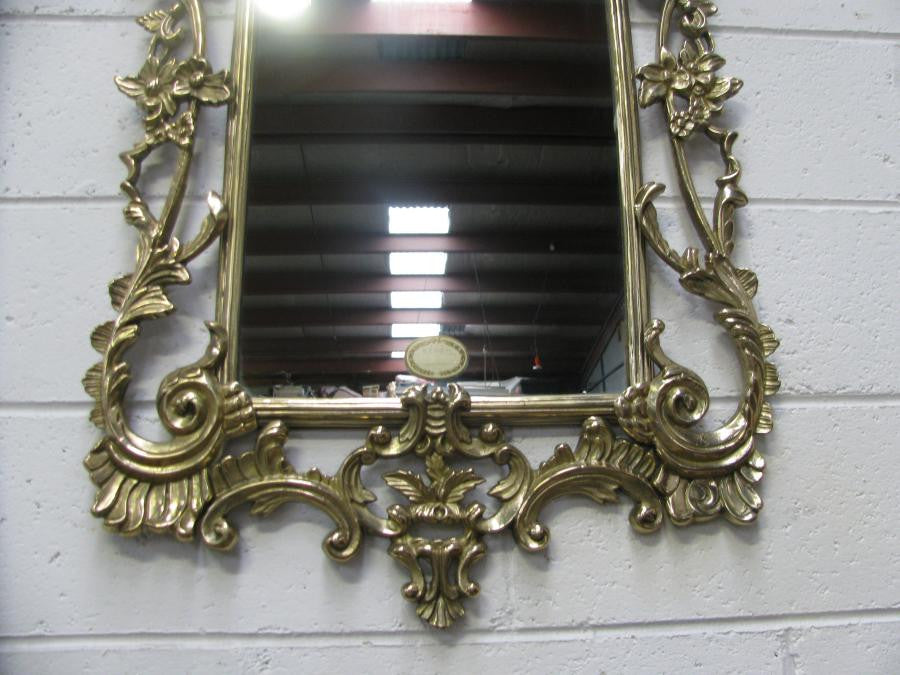 Small Brass Japanese Mirror | Antique & Vintage | Moonee Ponds Antiques | Australia Wide Delivery