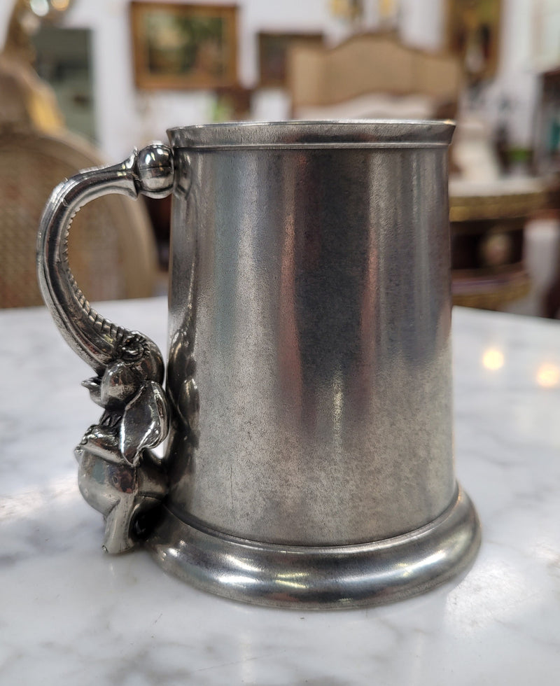 Royal Selangor pewter christening mug featuring an Elephant - Boxed. It has been sourced from locally and is in good original condition, please view photos as they help form part of the description.