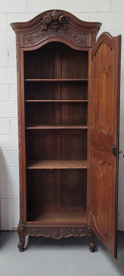 French Oak "Bonnetiere" Cupboard of Narrow Proportions | Antique & Vintage | Moonee Ponds Antiques | Australia Wide Delivery