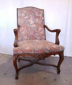 French Walnut Arm Chair | Antique & Vintage | Moonee Ponds Antiques | Australia Wide Delivery