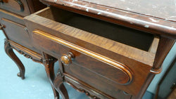 Pair of French Louis XV Style Bedside Cabinets-1 | Antique & Vintage | Moonee Ponds Antiques | Australia Wide Delivery