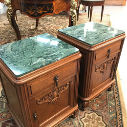 Superb Pair of French Art Deco Bedside Cabinets